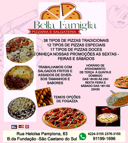 Menu em Pizza Place São Caetano - Pizzas e Esfihas restaurante