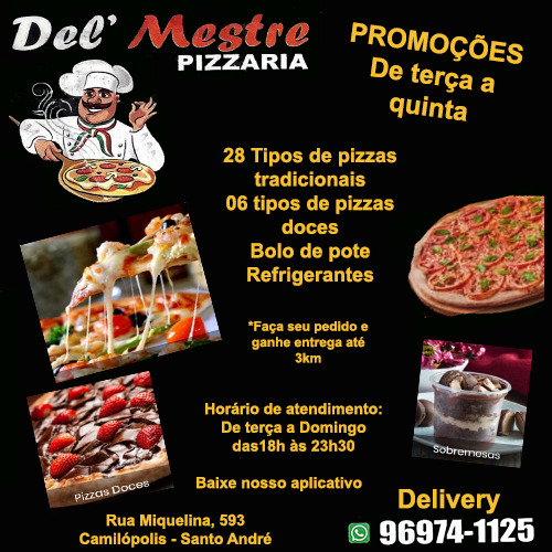 Faça seu pedido pelos nossos - Pizza Place São Caetano